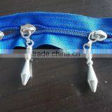 Nylon Zipper With Head to Head Sliders