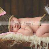 Wholesale 2016 Unique Animal Shape Knitting Clothes Design Newborn Baby Photography Props thumbnail-4