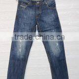 GZY Mens High Quality Designer Light Scratch Denim Biker Jeans Denim Fabric for Jeans Stock thumbnail-4