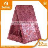 Bestway Textiles FL0116 New Fashion Dress African French Net Lace Fabric thumbnail-4