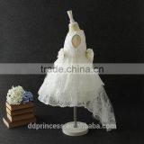 Summer Hot Selling Party Dress for 2-12 Years Old Girls Sequines Pink White Wedding Dress thumbnail-1