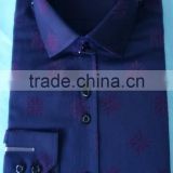 yarn dyed office uniform official shirts for men