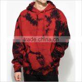 New Fashion Custom Print Design Crystal Red Dye Hoodie Mens With Hoods thumbnail-1