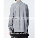 Grey No Hood Sweatshirt Men Fashion Tracksuit Wholesale Sweatshirt Oversize Sweatshirt Plain thumbnail-2