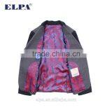 2016 Fashion ELPA 100% Cotton Gray Hot Sale Manufacture School Uniform Kids Blazer thumbnail-6