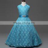 New Flower Girl Princess Dress Kid Party Pageant Wedding Dress thumbnail-4