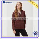 2016 Wens Fashion Girls Slim Fit Hoodie With the Zipper Long Fit Hoodie&sweatshirt thumbnail-1