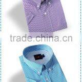 Wholesale Button Down Short Sleeve Check Casual Fishing Shirts thumbnail-4