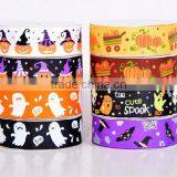 hi-ana ribbon 160 single face printed grosgrain ribbon for Halloween celebrate