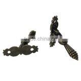 Antique Bronze Flower Jewelry Wooden Box Pull Handle Drawer Knobs thumbnail-1