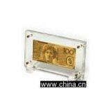 Australia Gold Banknote Acrylic Base thumbnail-1