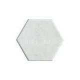 OEM 12mm Decorative Non- Porous Hexagon Seamless Marble Acrylic Sheet Tiles