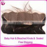 Wholesale Virgin Hair Vendors 13 By 4 Full Lace Frontals With Baby Hair 100% Brazilian Hair Closure Deep Curly thumbnail-4