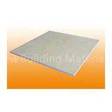 Fireproof Acoustic Fiberglass Ceiling Tiles Square / Tegular / Concealed 12mm Thickness