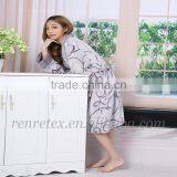 100% Polyester Printed Flannel Knitted Robe thumbnail-2