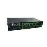 Intelligent 1:32 Rack Type Fiber Optic PLC Splitter 1U Black AL High Channel Counts thumbnail-1