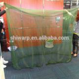 Military rectangular green mosquito nets bed canopy