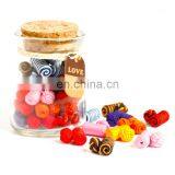 New Fashion Color Can be Mixed Handmade Barrel Silk Knot Cufflink thumbnail-1