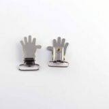 Kids Mitten Glove Keeper Clips Hand Style 1 Inch thumbnail-2