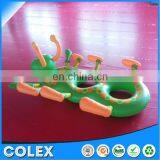 Inflatable Baby Float Boat Carpenterworm Shape Animals Swimming Ring Safty PVC Material thumbnail-3