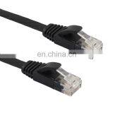 Free Sample 7.6m CAT6 Ultra-thin Flat Ethernet Network LAN Cable, Patch Lead RJ45 (Black) thumbnail-2