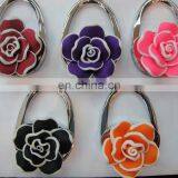 Beautifull Flower Shape Bag Hanger Blank Colouful Hook, Blank Custom Bag Hanger & Purse Hangers thumbnail-2