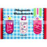 Customized Special Fancy Gift Folding Magnetic Clip Custom Bookmark thumbnail-5