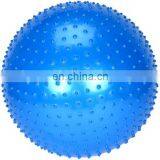 Персонально окрашенный антиразрывный массажный йоговый гимнастический мяч + ручной насос thumbnail-1