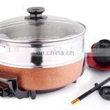 Cooking Appliances Electric Pizza Cooker With Pancake Maker With CE ROHS thumbnail-4