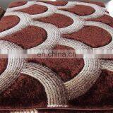 Wholesale Fashion 4D Shaggy Rug 150D Silk Twist Yarn Carpet for Living Room thumbnail-1