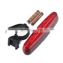 New 5 Super Bright Led Bicycle Bike Cycling Rear Led Tail light Lamp