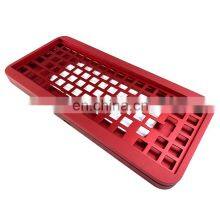 CNC Machining Laser Aluminum Plate Custom Aluminum Brass Laser Cutting Keyboard Plate Prototype