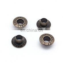 12mm Good Quality Customized Steel Engraved Metal 6mm Top Brass Eyelets/grommets thumbnail-2