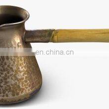 Copper Fancy Metal Coffee Pot thumbnail-4