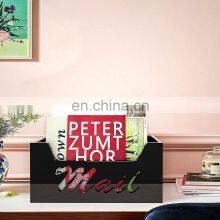 Acrylic Mail Letter Holder Box Tabletop File Folder Paper Storage Organizer Tray thumbnail-4