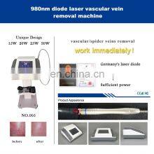 High Quality Multifunction 980nm Diode Laser Vascular Clearance Blood Spider Vein Removal Machine thumbnail-5