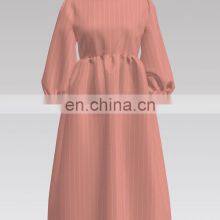 Super Comfortable Rayon Fabric Stripe Dyed Woven Fabric For Dress thumbnail-2