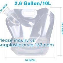 Fruit Juice Liquid Bag With Straw Stand Up Plastic Zipper Bag With Straw, Juice Disposable Beverage Pouch