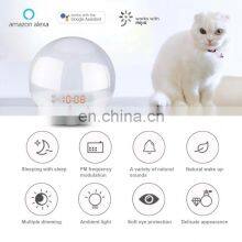 Smart APP Google Home FM Radio Alarm Clock Wake up Light Sleep Trainer thumbnail-4