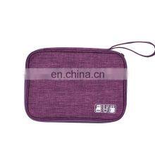 Amazon Hotsale Waterproof Slim Electronic Accessories Storage Case Travel Cable Organizer Bag For USB SD Card thumbnail-3