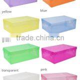 Household Decorative PP Clear Shoe Packaging Box With Handle Quality Choice thumbnail-6