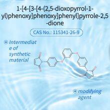 1-[4-[3-[4-(2,5-dioxopyrrol-1-yl)phenoxy]phenoxy]phenyl]pyrrole-2,5-dione CAS No.：115341-26-9 thumbnail-1