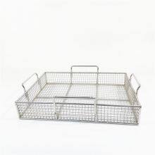 SS304 Medical Disinfection Wire Mesh Basket Stainless Steel Medical Basket thumbnail-4