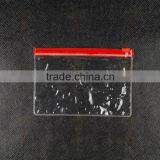A4 Clear Pvc Zipper File Bag a5 Clear Pvc Document Bag With Red Zipper B5 Pvc Envelope Bag With Card Pouch thumbnail-5