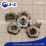 J&C Brown MOP shell buttons,pearl shell buttons for fashion shirt.BR010, BR012