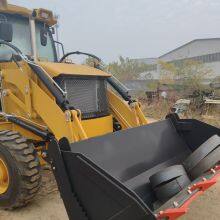 Luxury 420F, Folks! The Backhoe Loader is Equipped With an Optional 4-in-1 Bucket and Hydraulic Breaker - Produced by Shandong Luzhuang. thumbnail-5