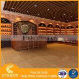 Customized Wooden Special House Design for Wine Display Stand Cabinets & Case From China Factory thumbnail-4