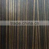 2.4mm 4X8 Zebra Engineered Veneer Fancy Plywood Sheet India Nepal Market thumbnail-1