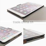 Cowboy Design Jeans/Denim Fabric With Brush-Off Leather Trimming Tablet Case For IPad Air2 OEM/ODM thumbnail-5