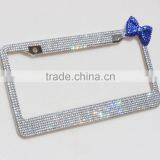 Rhinestone License Plate Frames Bling Crystal License Plate Frames thumbnail-2